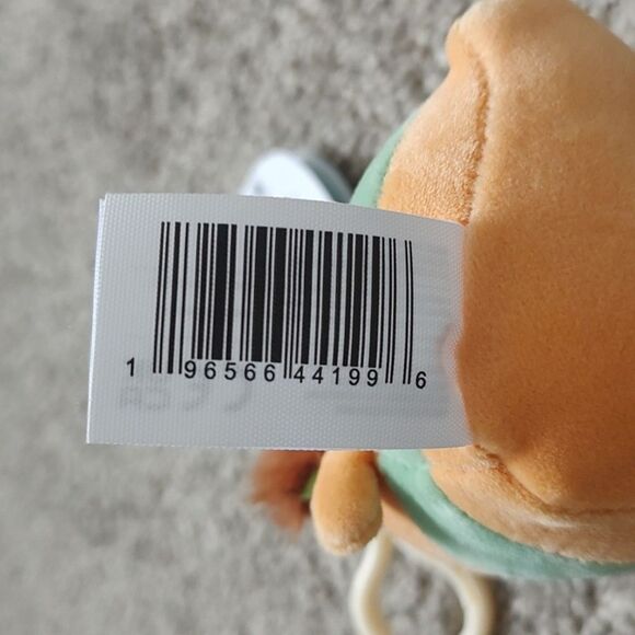 New With Tags Squishmallow 3.5" Nakobe The Axolotl Latte Plush Clip - Picture 12 of 12